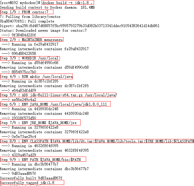 Dockerfile构建镜像实战1
